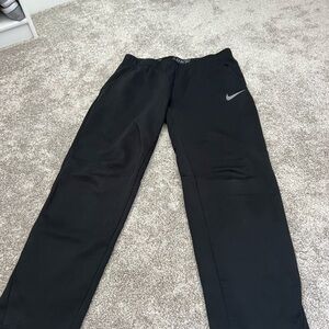 EUC - Nike Dri-FIT Black Pants w/ fleece lining